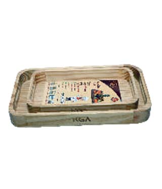 kga-eight-seven-daffodil-set-of-two-tray-oval